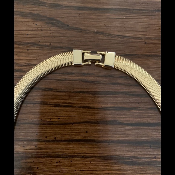 Costume Jewelry - Omega Style Necklace - Picture 5 of 5